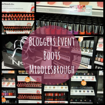 Boots Middlesbrough Bloggers Event Collage