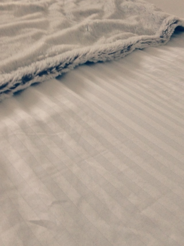 primark satin stripe bedding and throw - littlebudget